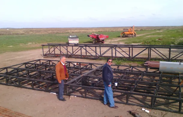 pontón flotante