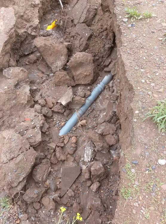 CALLE MASCARELLO ZANJA LLUVIA VILLA DEL CARMEN