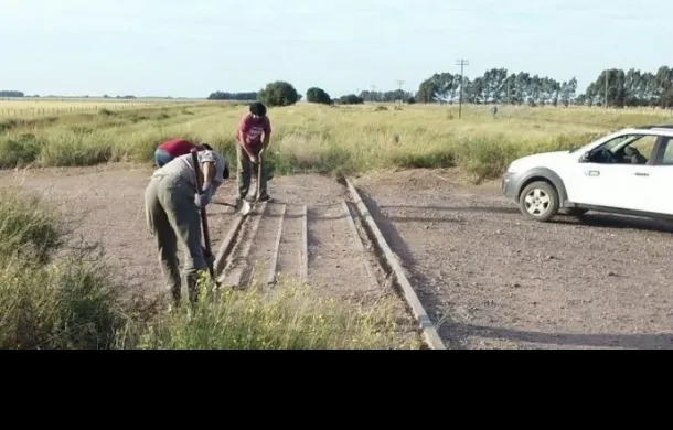 vias limpieza tren