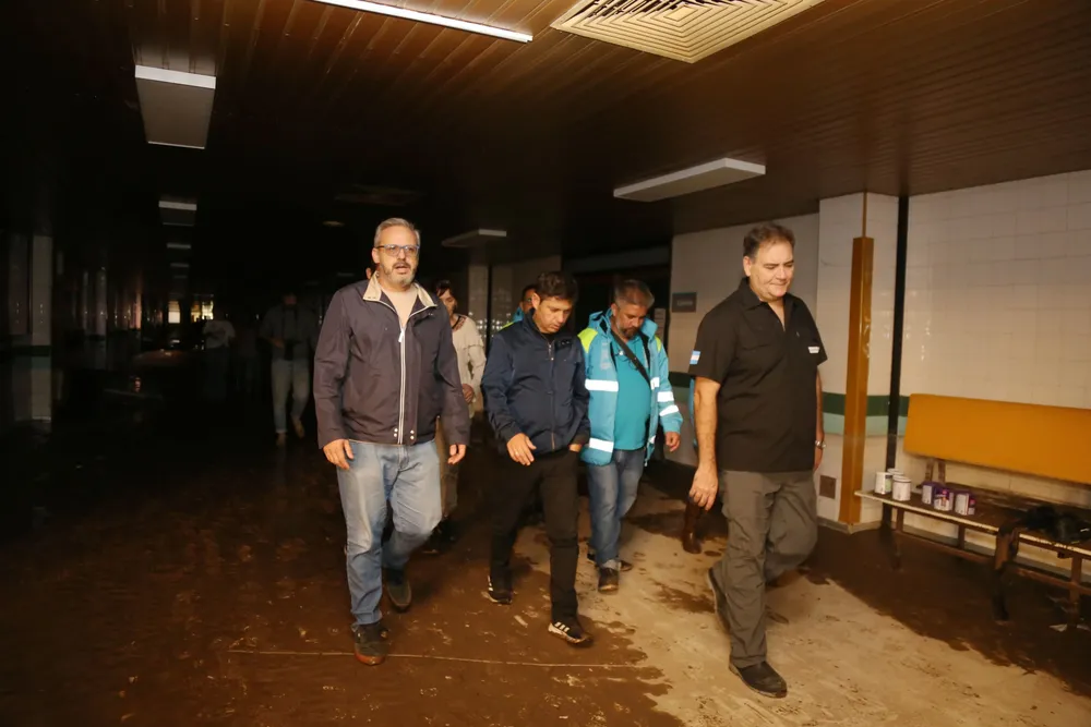 AXEL KICILLOF, BAHIA BLANCA, TEMPORAL