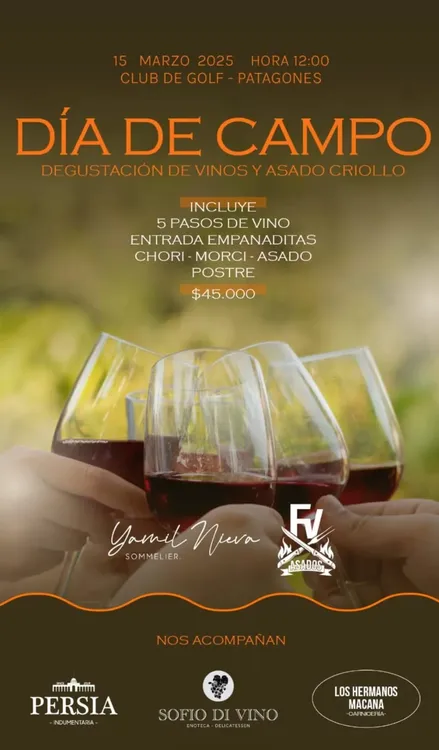 DIA DE CAMPO, SOFIO DE VINO