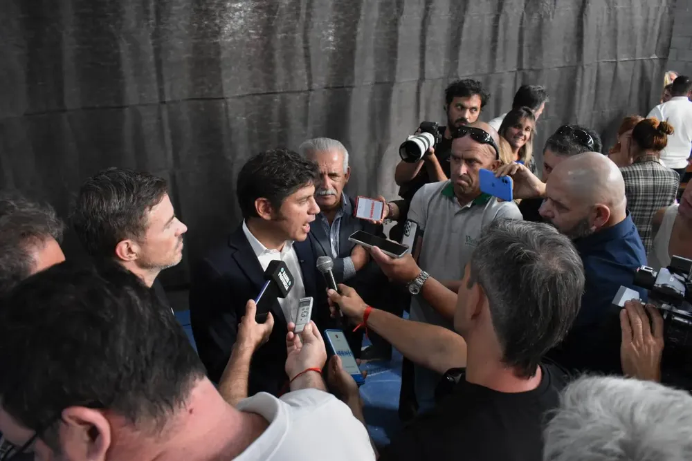 AXEL KICILLOF CONFERENCIA DE PRENSA PATAGONES
