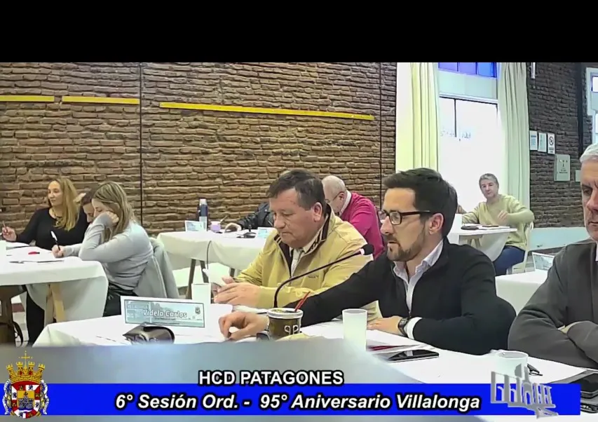 SESIÓN DEL CONCEJO DELIBERANTE DE PATAGONES EN VILLALONGA