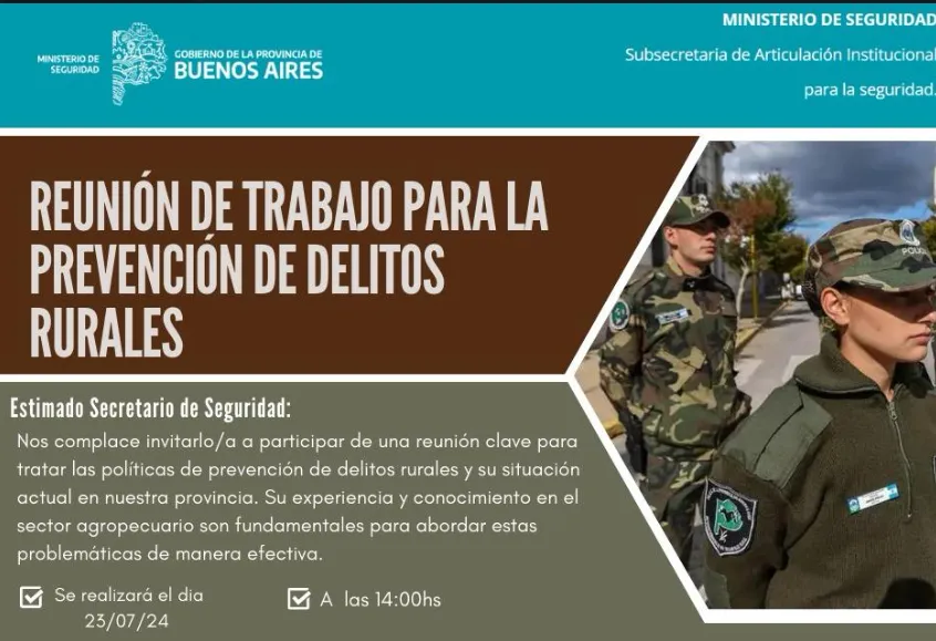 prevencion delito rural