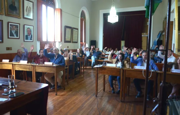 concejo deliberante sesion mayores contribuyentes