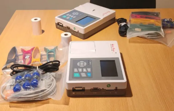 trazados electrocardiograficos hospital pedro ecay equipamiento
