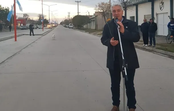jose luis zara boulevard moreno inauguración pavimento asfalto