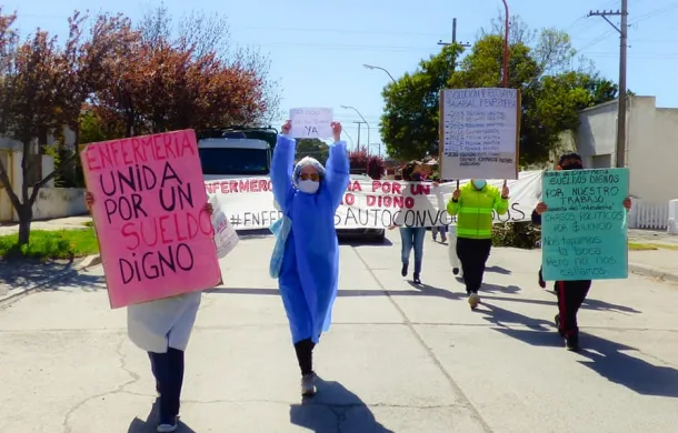 enfermeros protesta