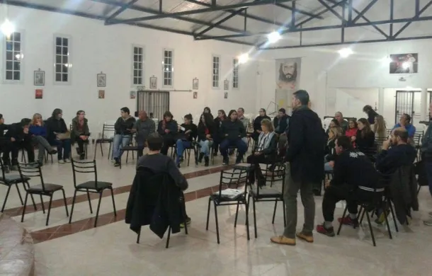 reunión barrio el bañado seguridad