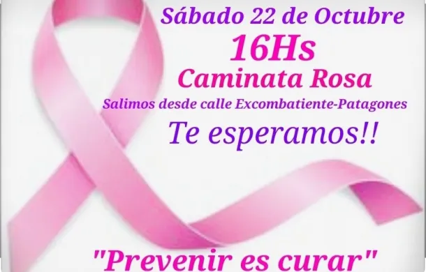 cancer de mama caminata rosa