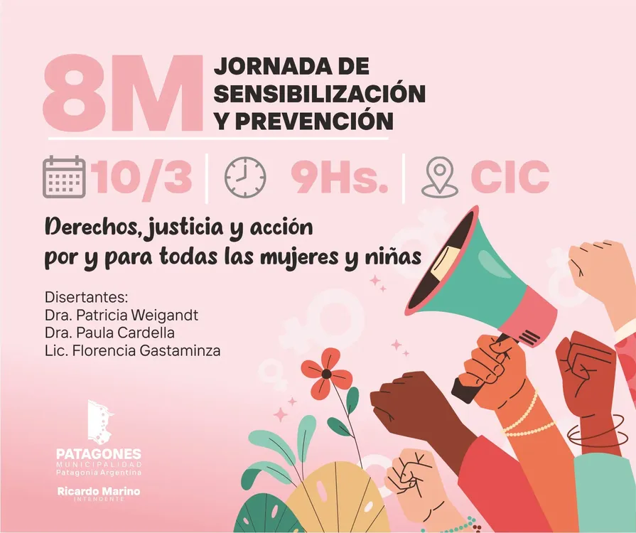 Jornada de Sensibilización y Prevención 8M