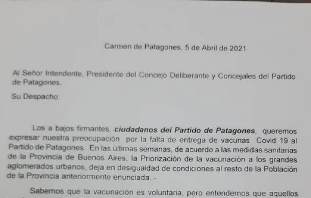 covid pedido vacunas nota dosis