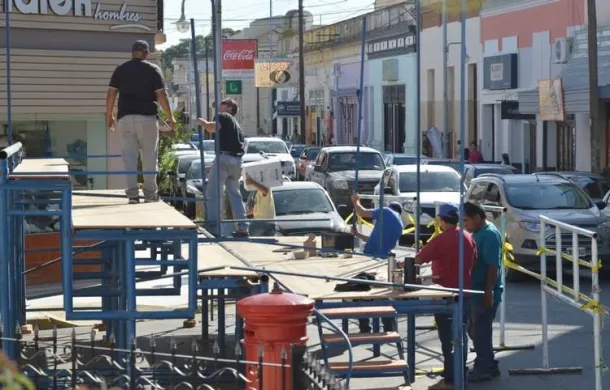 transito interrumpido preparativos acto 7 de marzo comodoro rivadavia esquina 7 de marzo