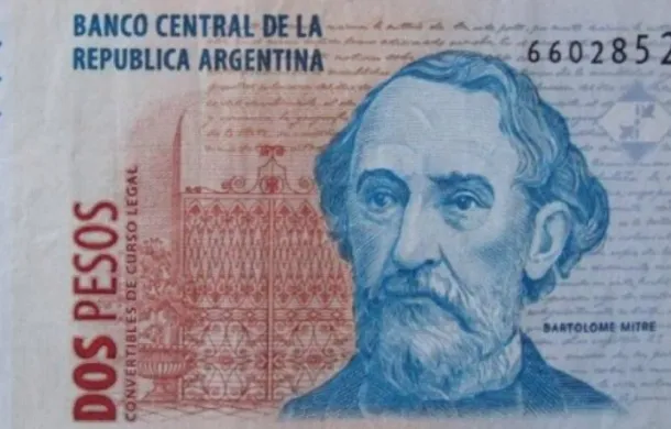 billete 2 pesos