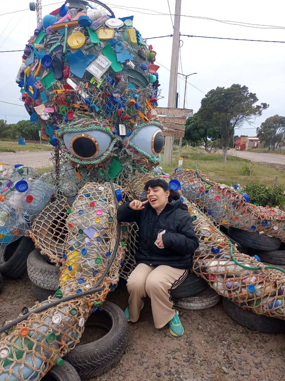 Taller de Escultura Ecológica SAN BLAS PULPO