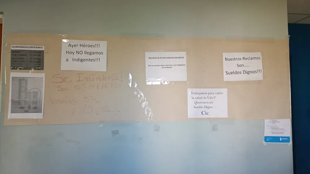 MUNICIPALES, RETENCION DE SERVICIOS, CARTELES, AFICHES