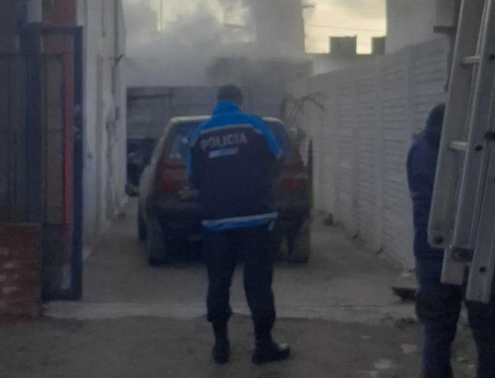 INCENDIO EN VILLA LYNCH