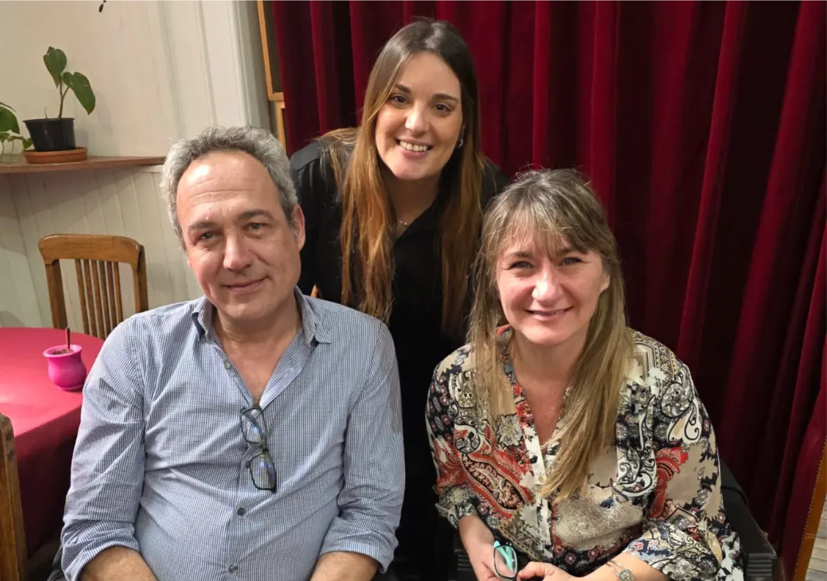 LUCIANO PRINCIPE, JORGELINA CASTRONOVO, LORENA CECCHINI